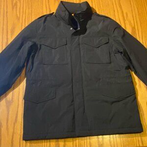 Jack Spade Collins M65 Black Field Jacket Size Large
